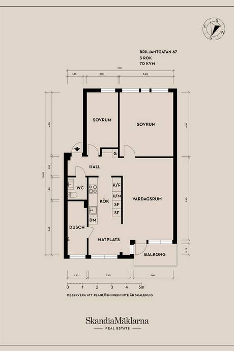 3 rum Lägenhet på Briljantgatan 67 Göteborgs kommun - bild 16