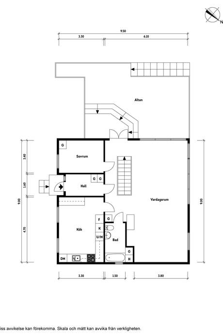 4 rum Villa på Klarinettvägen 194 Fors Kungsbacka kommun - bild 30