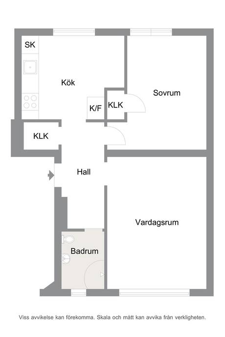 2 rum Lägenhet på Torekovsgatan 4 Sorgenfri Malmö kommun - bild 17