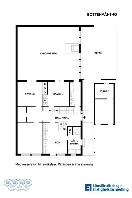 166 m² Villa på Vallstanäsvägen 20 Sigtuna kommun - bild 20