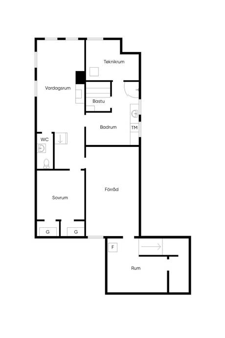 4 rum Villa på Bäckvägen 16 Djurås Gagnefs kommun - bild 45