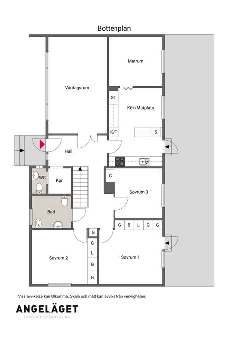 111 m² Villa på Murarvägen 2 Torpgärdan Bodens kommun - bild 21