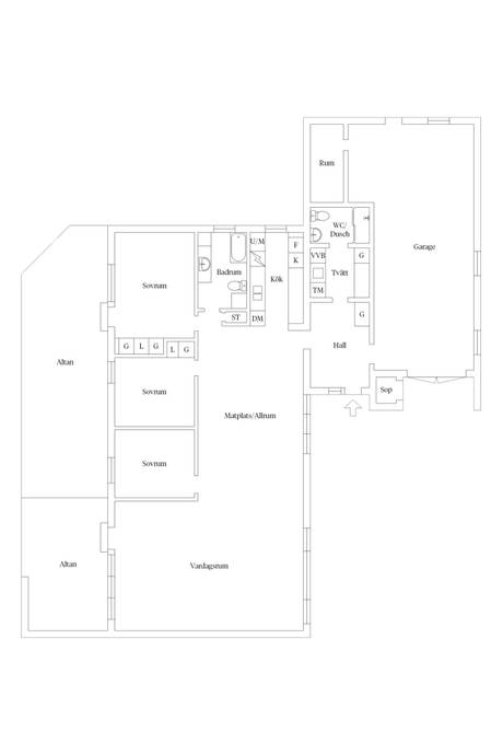 4 rum Villa på Lillgatan 13 Bergsbyn Skellefteå kommun - bild 23
