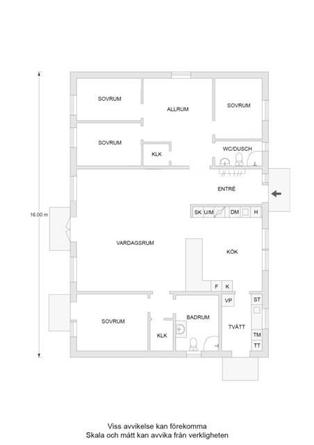 6 rum Villa på Eldslukargränd 6 Skänninge Mjölby kommun - bild 33