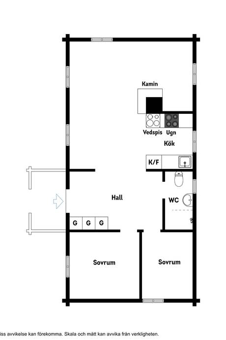3 rum Fritidshus på Mölnarp LÖVRYDET 5 Vaggeryds kommun - bild 33