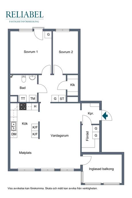 3 rum Lägenhet på Centralvägen 15 Centrala Väsby Upplands Väsby kommun - bild 27