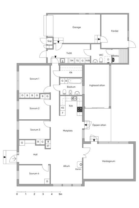 6 rum Villa på Karagangatan 5 Ursviken Skellefteå kommun - bild 32