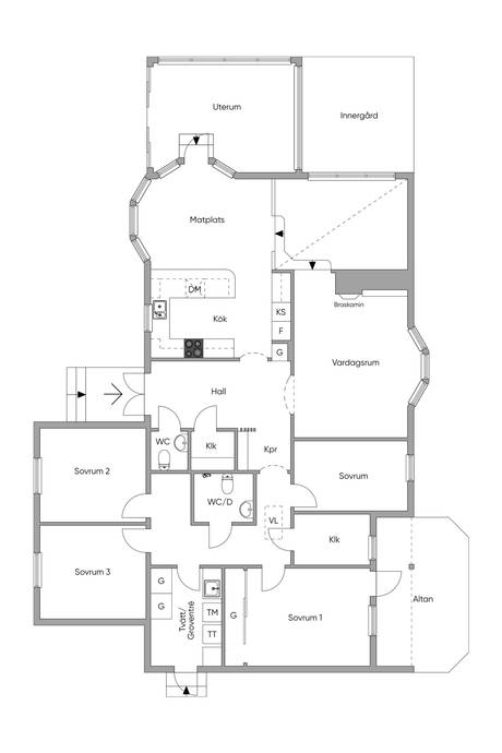 6 rum Villa på Majorsvägen 11 Velanda Trollhättans kommun - bild 37