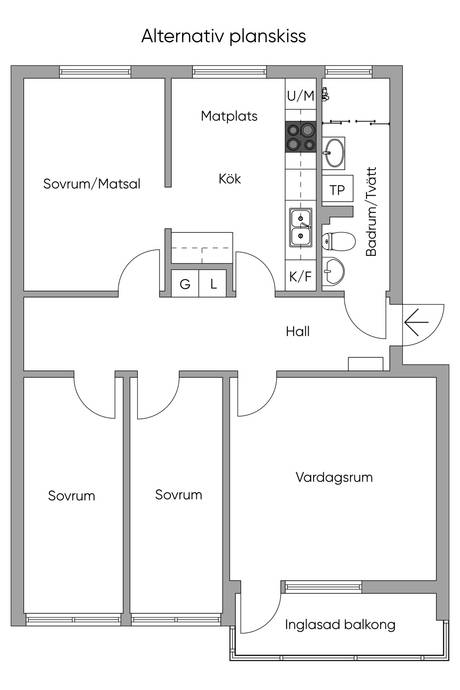 3 rum Lägenhet på Lojovägen 23 Rudboda Lidingö kommun - bild 55