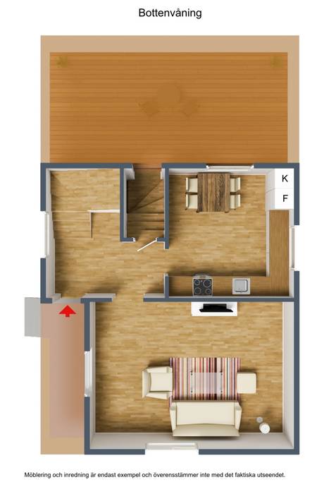 4 rum Villa på Vallbyvägen 5 Norrtälje kommun - bild 27