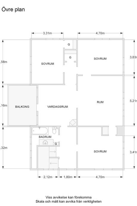 275 m² Villa på Gamlebyleden 3 Horn Kinda kommun - bild 54