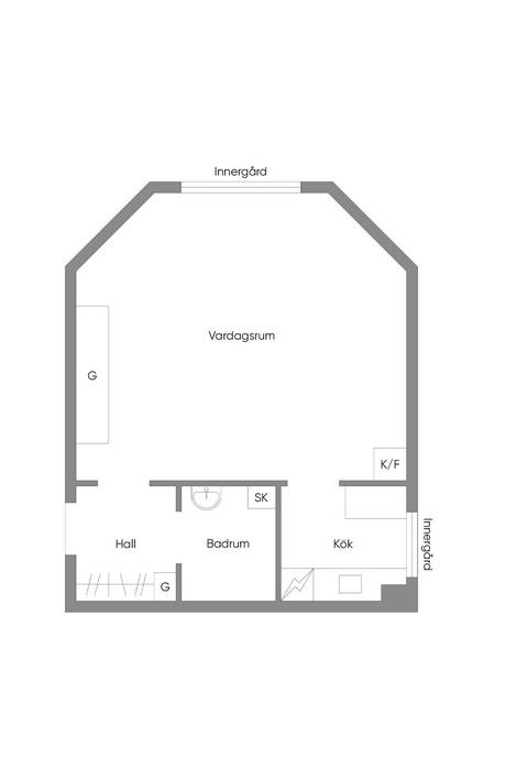 1 rum Lägenhet på Karlbergsvägen 87A, 3.5 tr Vasastan Stockholms kommun - bild 18