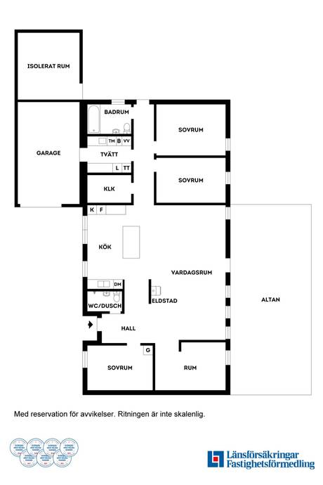 5 rum Villa på Smultrongränd 5 Lindsdal Kalmar kommun - bild 23