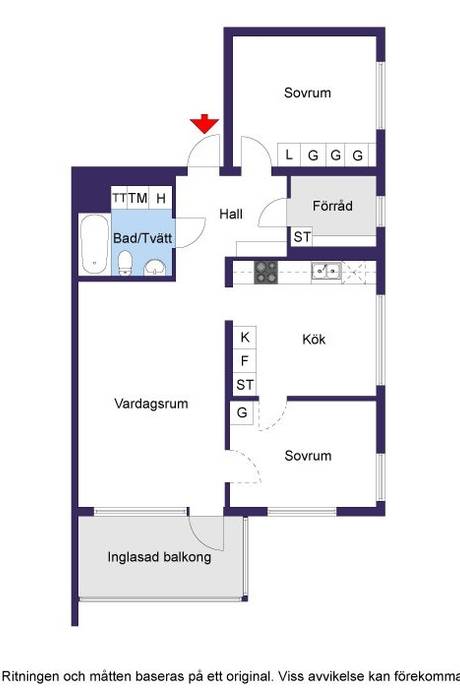 3 rum Lägenhet på Aron lindgrens väg 2 Kallhäll Järfälla kommun - bild 29