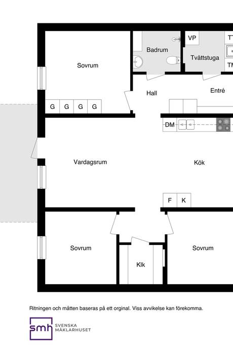 4 rum Lägenhet på Salamandervägen 8F Gäddeholm Västerås kommun - bild 53
