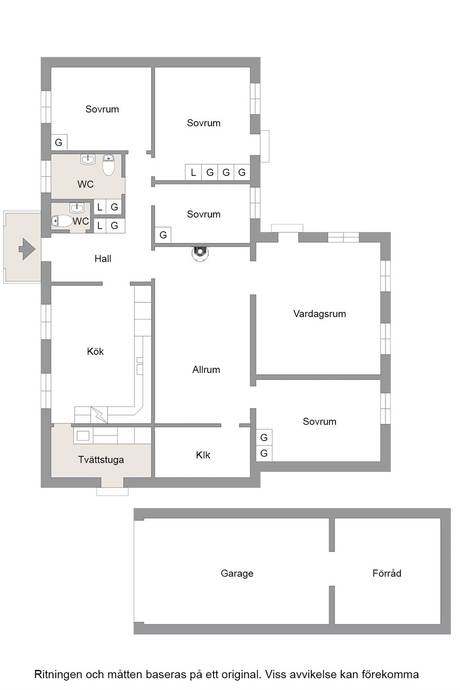 6 rum Villa på Ginstvägen 5 Lyrestad Mariestads kommun - bild 33