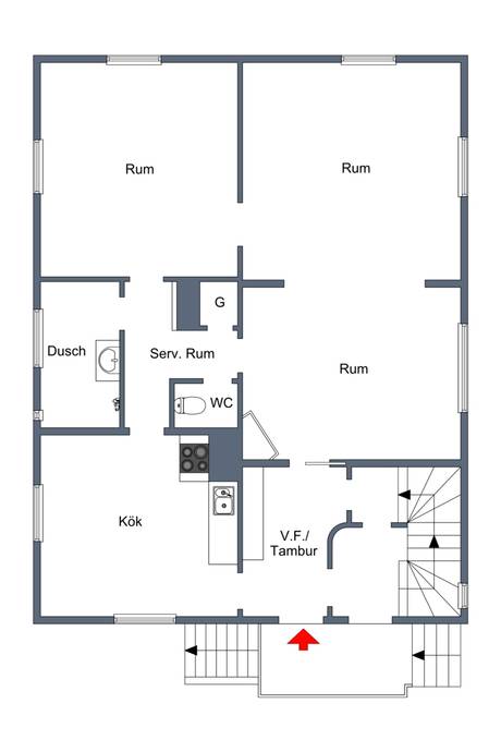 10 rum Villa på Brogatan 22B Centralt Värnamo kommun - bild 32