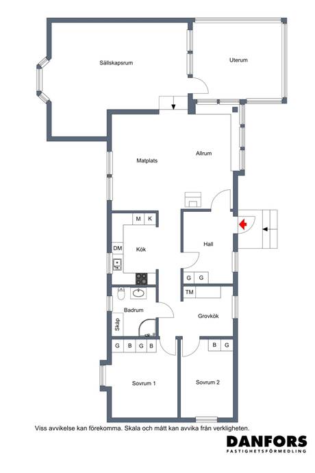 6 rum Vinterbonat fritidshus på Svampvägen 16 Mellbystrand Laholms kommun - bild 25