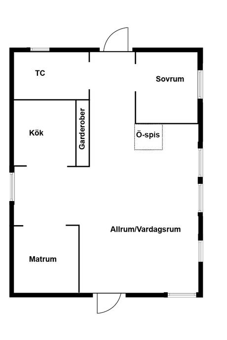 43 m² Fritidshus på Ängsvägen 11 Häggeby Håbo kommun - bild 21