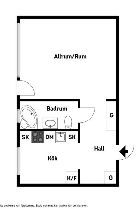 1 rum Lägenhet på Kongahällagatan 46B Centralt Kungälvs kommun - bild 18
