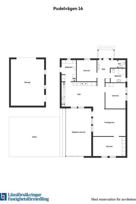 4 rum Villa på Pudelvägen 16 Fyllinge Halmstads kommun - bild 40