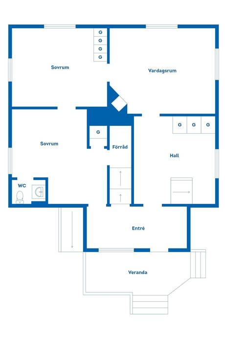 4 rum Villa på Allévägen 1A Hagaström Gävle kommun - bild 50