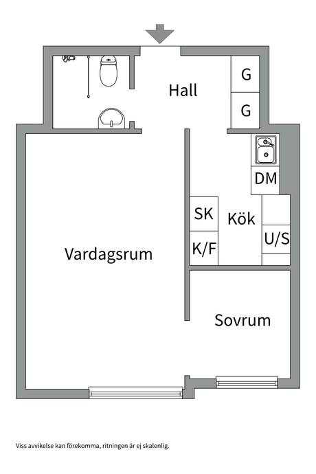 2 rum Lägenhet på Stagneliusvägen 30 Kungsholmen - Fredhäll Stockholms kommun - bild 15