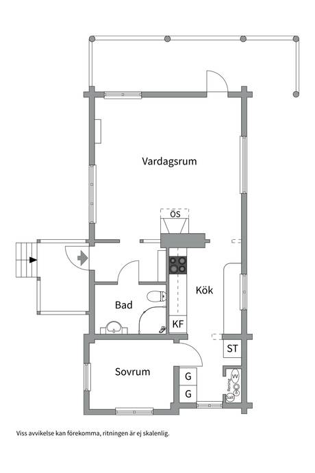 2 rum Vinterbonat fritidshus på Kolskär 121 Öregrund Östhammars kommun - bild 48