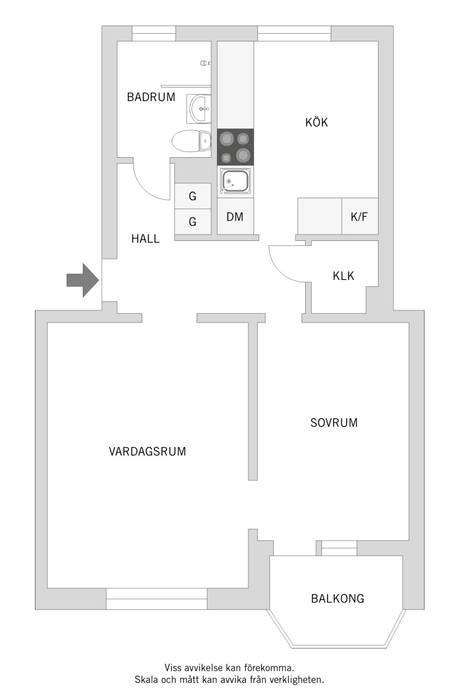 2 rum Lägenhet på Kabelgatan 35D Majorna Göteborgs kommun - bild 18