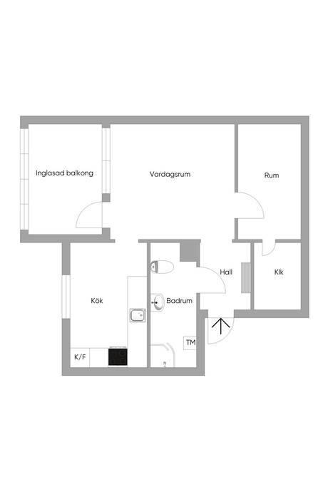 1.5 rum Lägenhet på Brynjegatan 14 Centralt Kungälvs kommun - bild 22