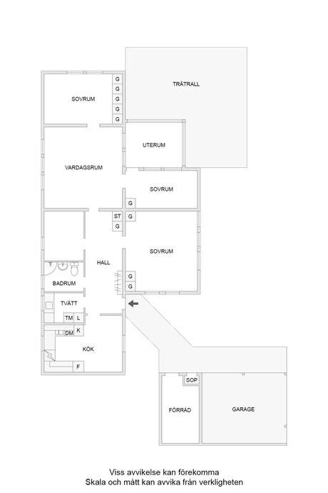 4 rum Villa på Barrgatan 31 Bosebygd Mullsjö kommun - bild 3