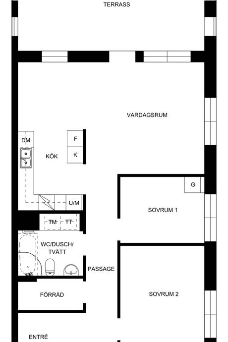 3 rum Lägenhet på Masugnsvägen 82 Mariehäll Stockholms kommun - bild 24