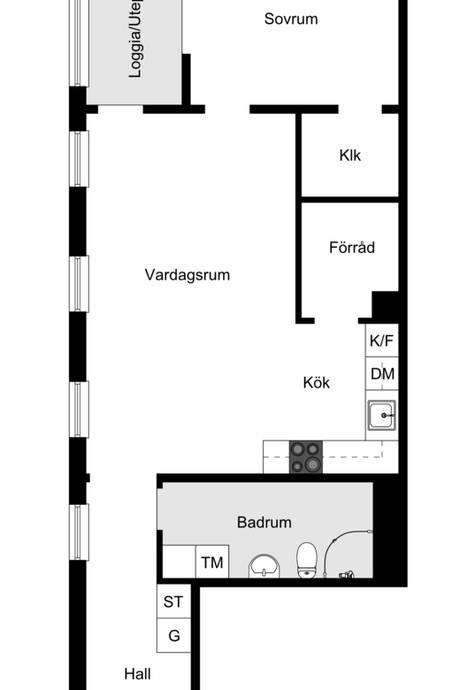 2 rum Lägenhet på Evenemangsgatan 12 Arenastaden Solna kommun - bild 20