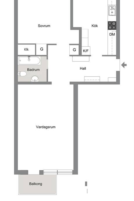 2 rum Lägenhet på Margaretavägen 9, 2 1/2 tr Jakobsberg Järfälla kommun - bild 16