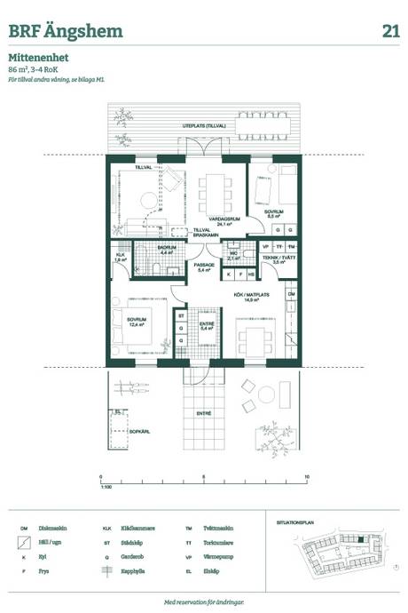 Radhus på Brf Ängshem - Vikhem Vikhem Staffanstorps kommun - bild 16