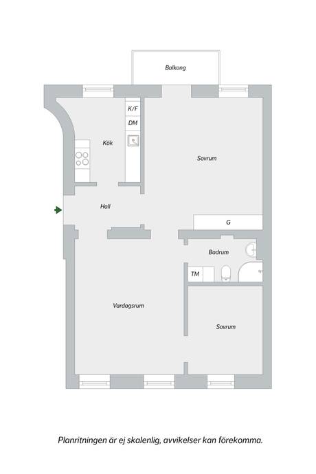 3 rum Lägenhet på Folkungagatan 104, 1 tr Södermalm Stockholms kommun - bild 31