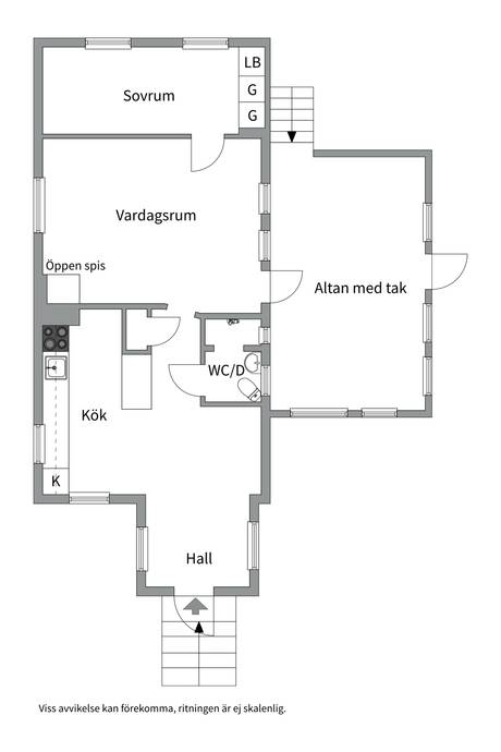2 rum Fritidshus på Slingervägen 3 Järlåsa Uppsala kommun - bild 44