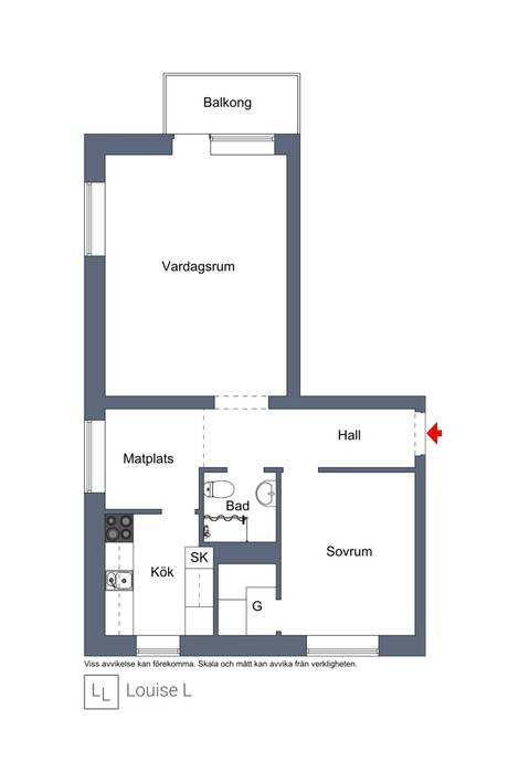 2 rum Lägenhet på Pantarholmskajen 2B Pantarholmen Karlskrona kommun - bild 24