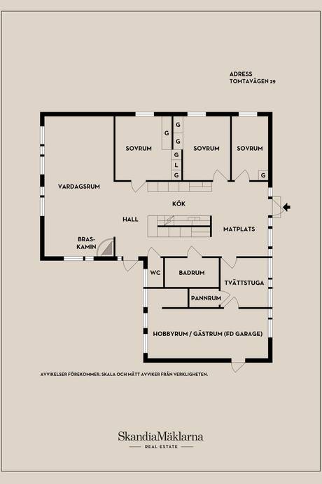 5 rum Villa på Tomtavägen 29 Vintrosa Örebro kommun - bild 40
