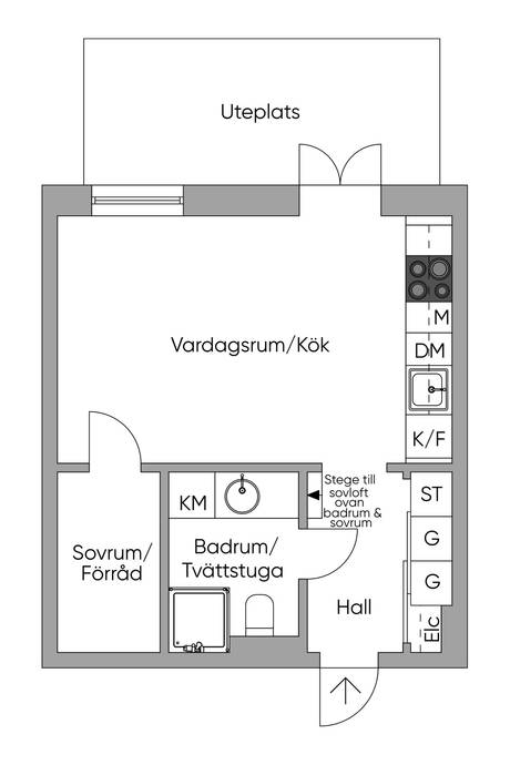 1 rum Lägenhet på Lojovägen 80 Rudboda Lidingö kommun - bild 61