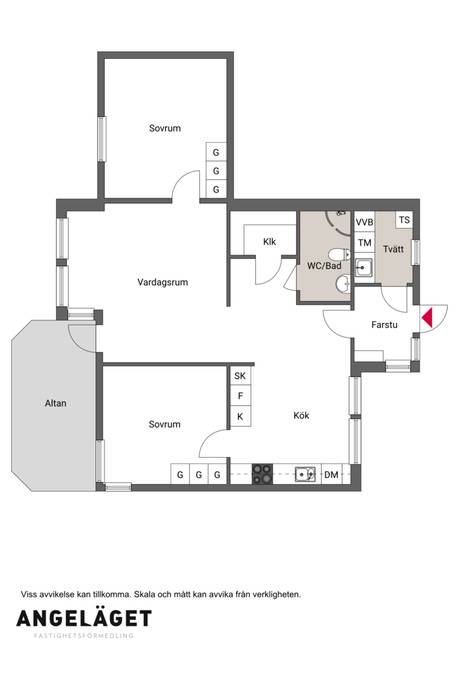 3 rum Lägenhet på Dammgränd 34 Bodforsen Bodens kommun - bild 17