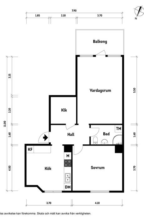 2.5 rum Lägenhet på Götaholmsgatan 21 Gamlestaden Göteborgs kommun - bild 13
