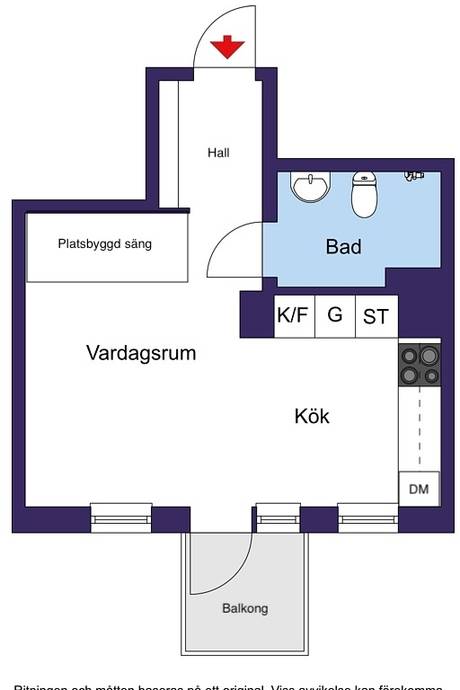 1 rum Lägenhet på Flygelgatan 4 Midsommarkransen/Telefonplan Stockholms kommun - bild 23