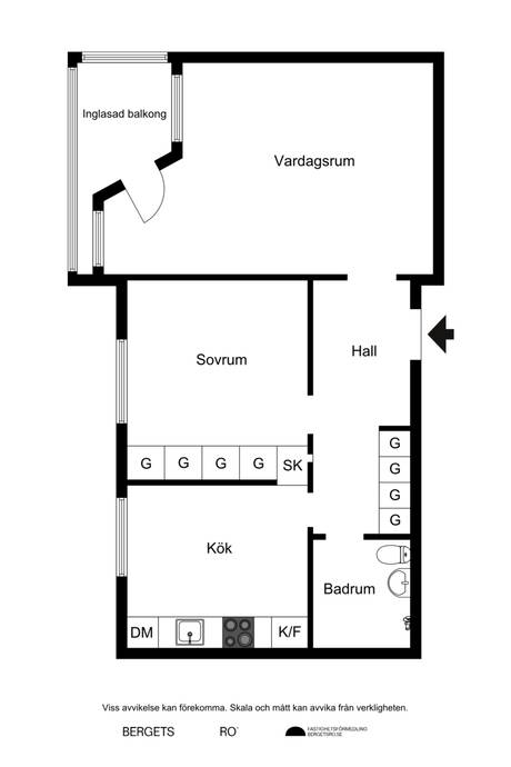 2 rum Lägenhet på Krysshammarvägen 4, 3 tr Västra Skogen Solna kommun - bild 30