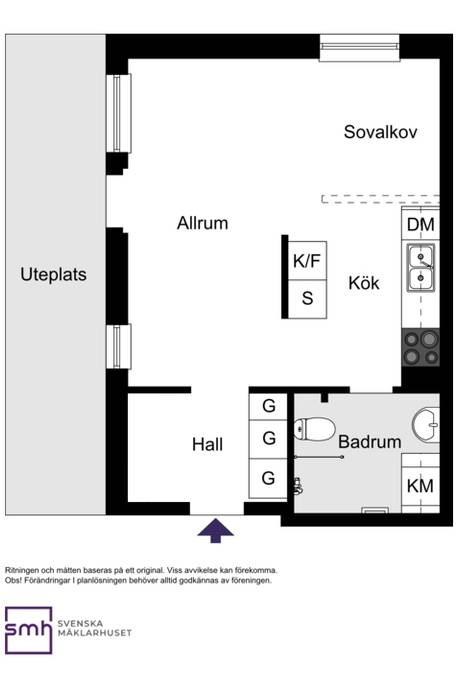1 rum Lägenhet på Alfons Åbergs Gata 5 Bromma / Annedal Stockholms kommun - bild 34