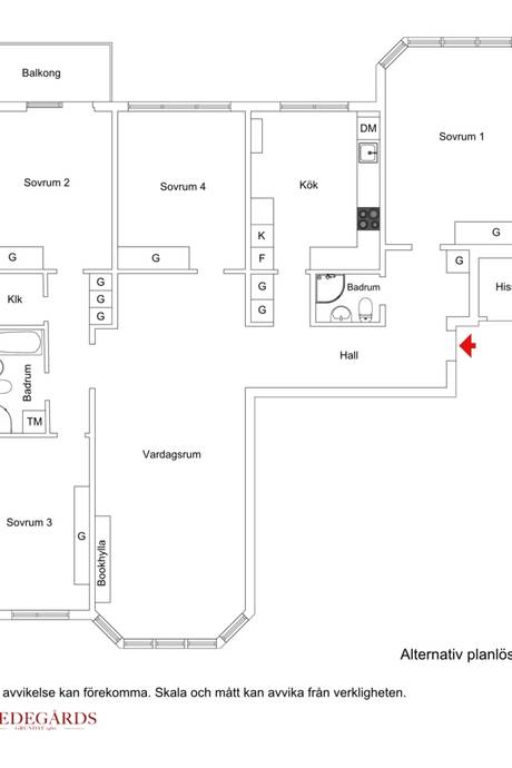 5 rum Lägenhet på Grevgatan 42, 6 tr Östermalm Stockholms kommun - bild 32