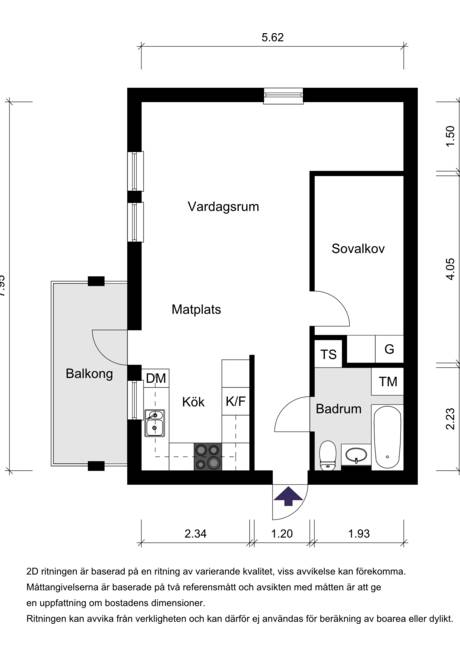1.5 rum Lägenhet på Edövägen 14A Västra Orminge Nacka kommun - bild 14