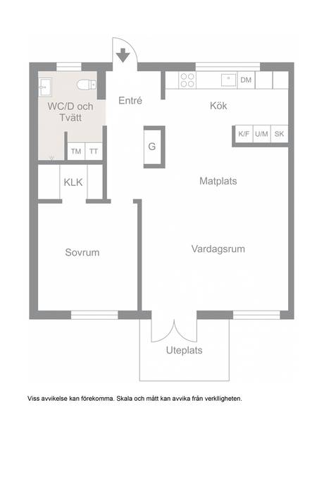 2 rum Lägenhet på Gränsvägen 1B Höllviken Vellinge kommun - bild 27