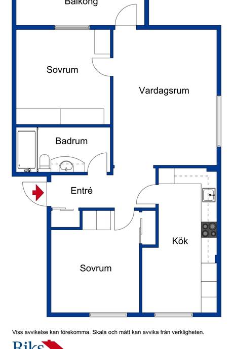 3 rum Lägenhet på Kallenbergsgatan 11A Villan Ängelholms kommun - bild 31