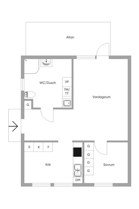 2 rum Lägenhet på Askavägen 5A Enhörna Södertälje kommun - bild 13